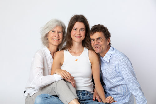 Family portrait studio Copenhagen
